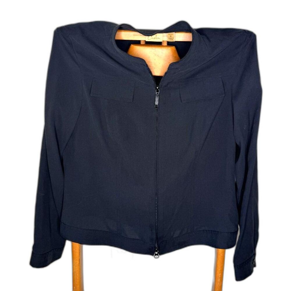 Caslon silk jacket